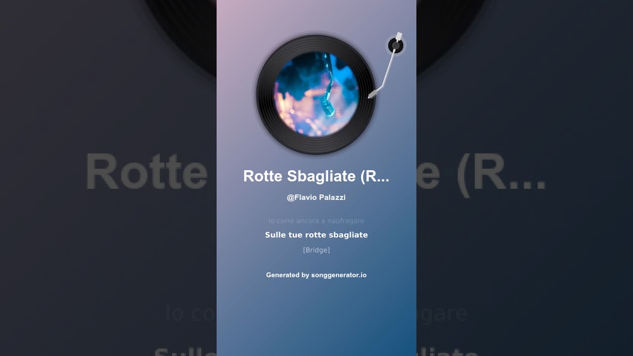 Rotte Sbagliate (Ricominciare)