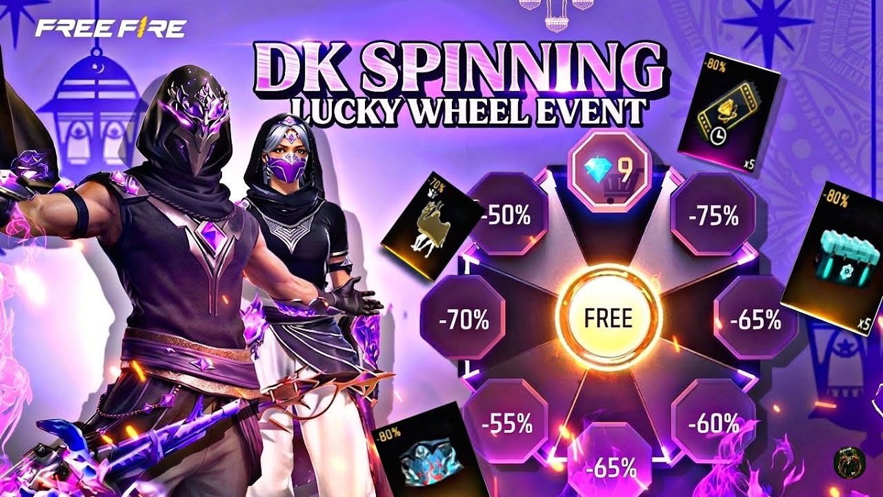 💥IAM SPINNING LUCKY WHEEL EVENT IN MY INDIA SERVER💥👺❤️‍🩹 PLEASESUPPORTME ❤️#freefire#garenafreefire 