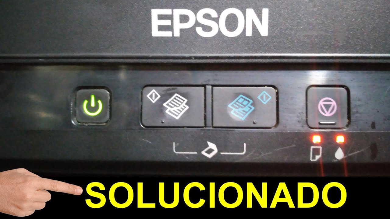 Cómo QUITAR bombillo de PARPADEO EPSON L210 L220 L100 L110 L300 L350 L355 L375 L380 y MAS (parte 2)