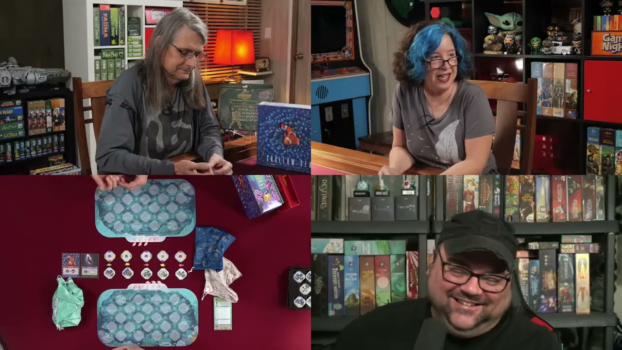 GameNight! LIVE!! | Today Shallow Sea by Yeom.C.W and Bad Comet Games w/ Nikki & Lincoln @5:30pm PDT