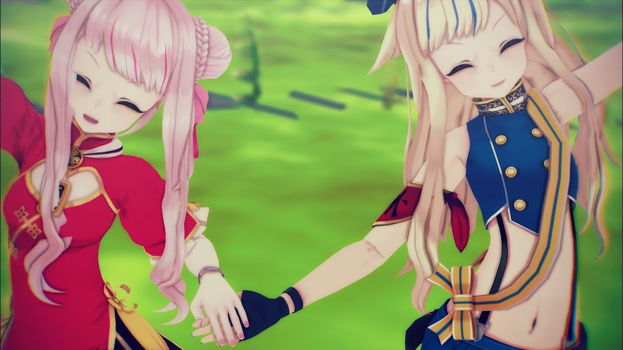 【MMD】田中ヒメと鈴木ヒナでビバハピ【4K 60fps】