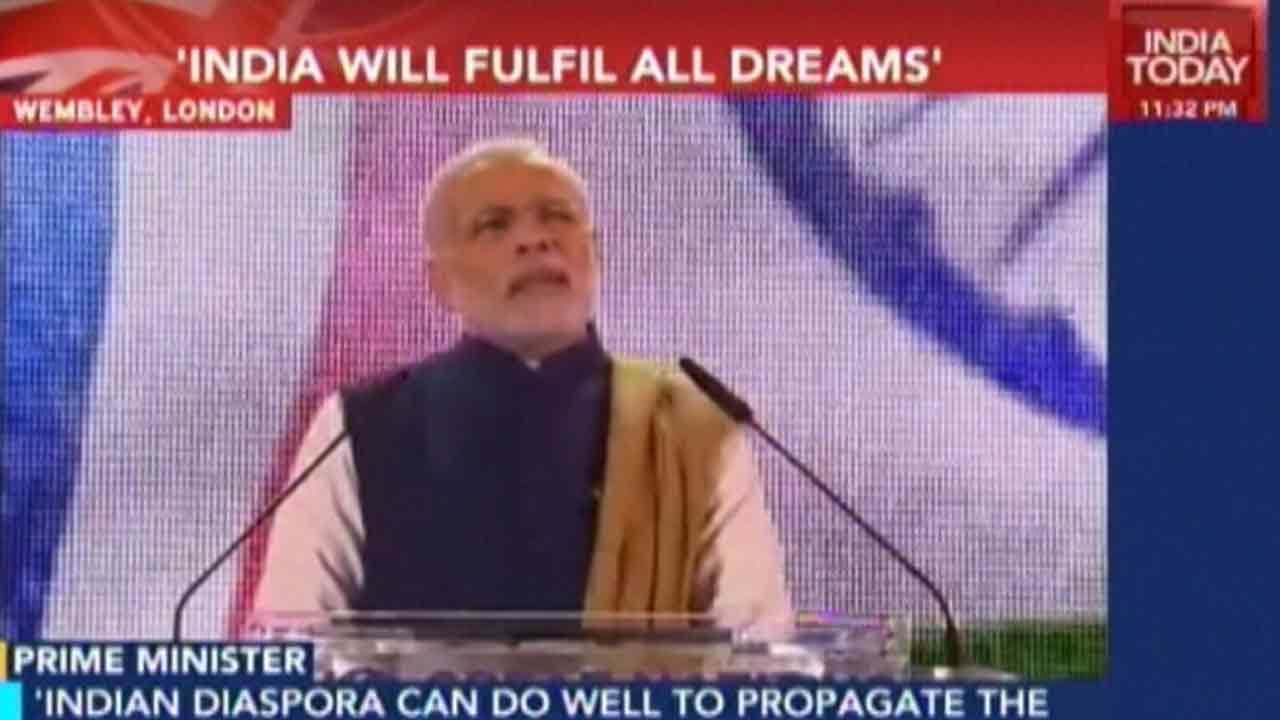 Full Speech: Modi At Wembley Stadium