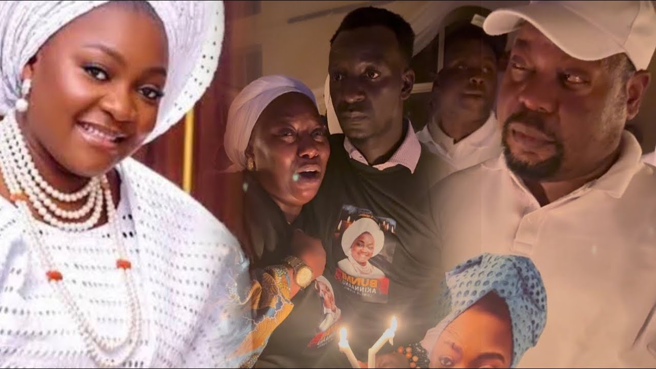 WATCH THE SORROWFUL MOMENT; AS THE CANDLES WERE LIGHT UP & PEOPLE BID FINAL FAREWELL TO OMIJE OJUMI