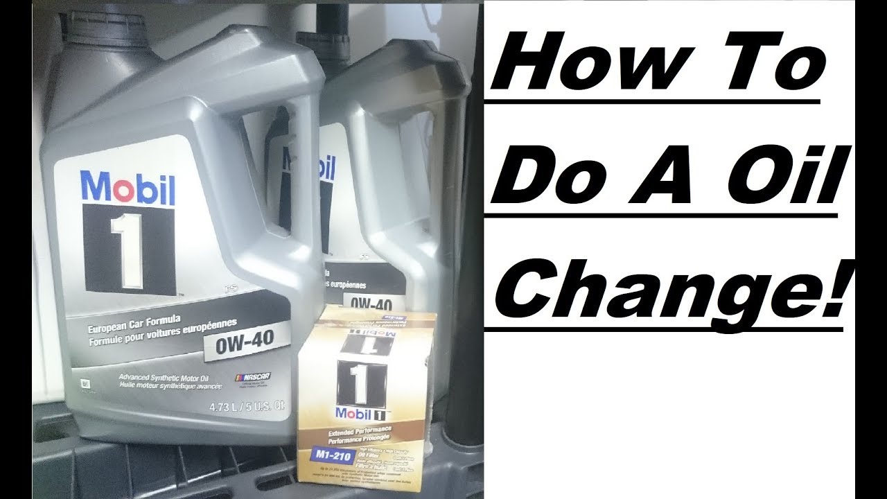How To Do A Oil Change On A Dodge Challenger SRT8 6.1L Hemi 2010 (MOBIL 1)