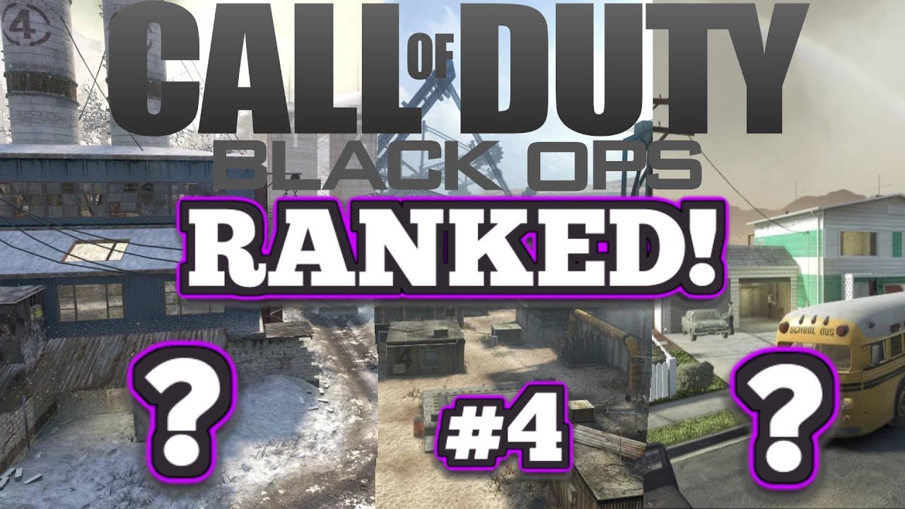 RANKING ALL MULTIPLAYER MAPS IN BLACK OPS 1