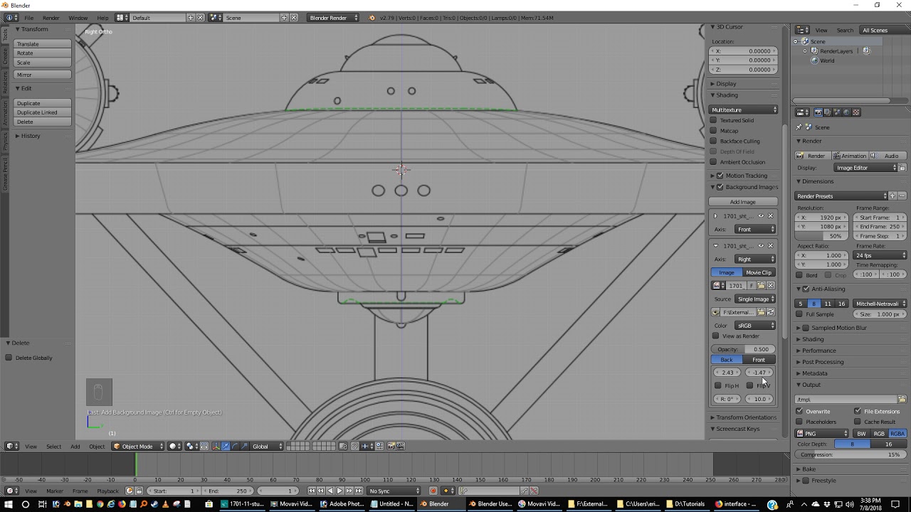 2 Saucer Tutorial - Splines, Curves, and the Spin Tool