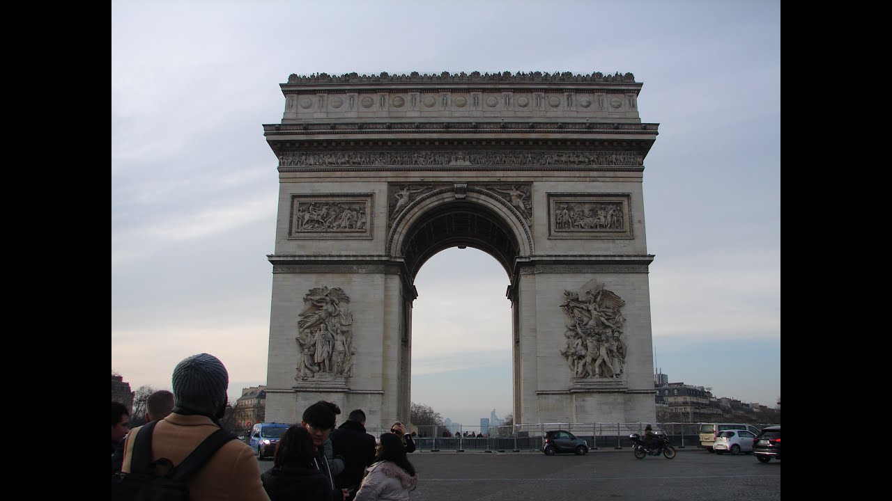 champs elysee arc de triomphe
