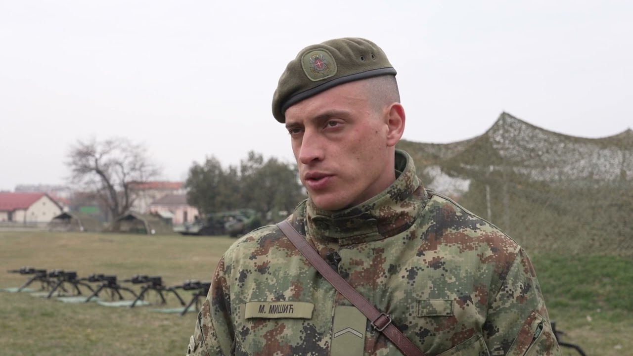 Vodnik Marko Mišić // Uspešno završena individualna obuka decembarske klase vojnika