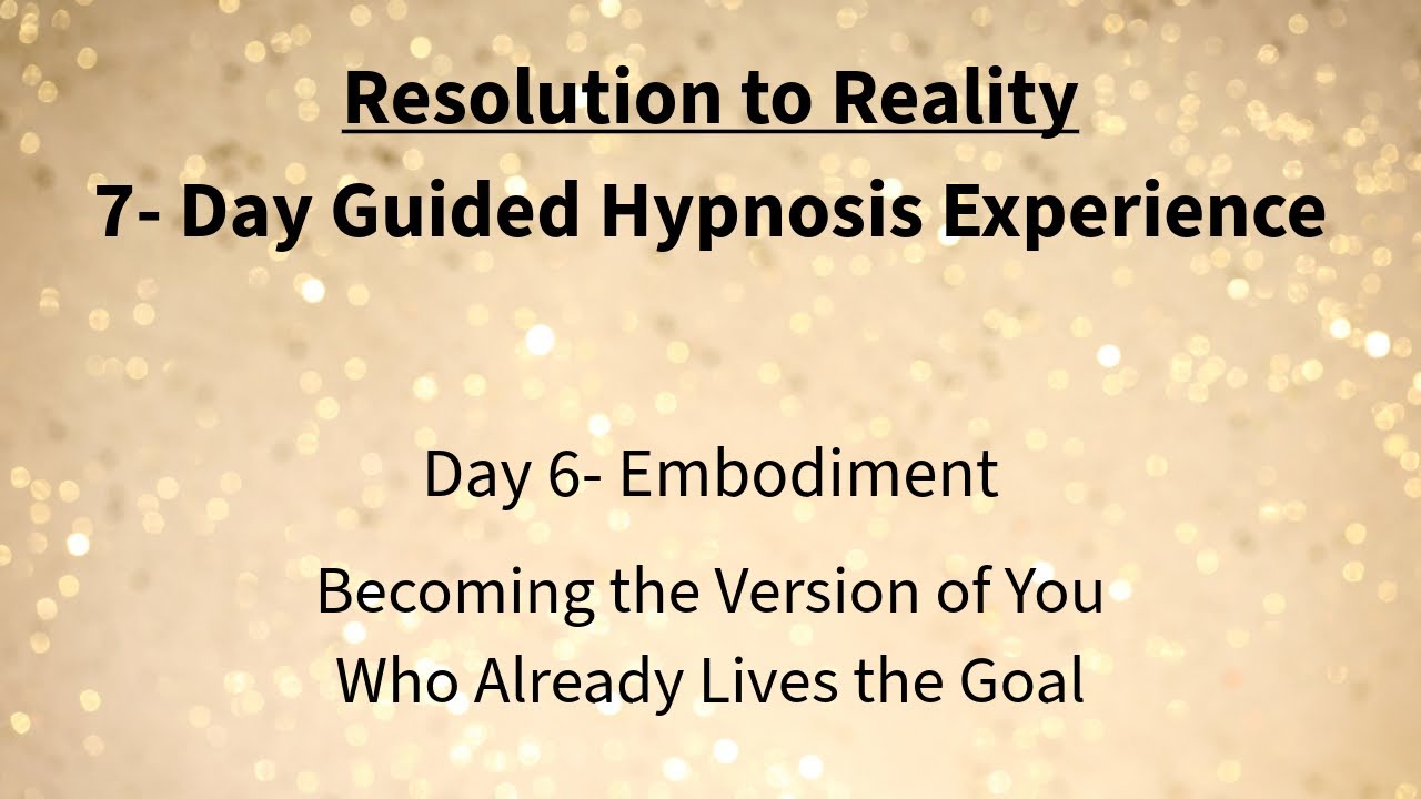 Identity Shift = Reality Shift | DAY 6: EMBODIMENT (Future Self Hypnosis & Identity Reprogramming.