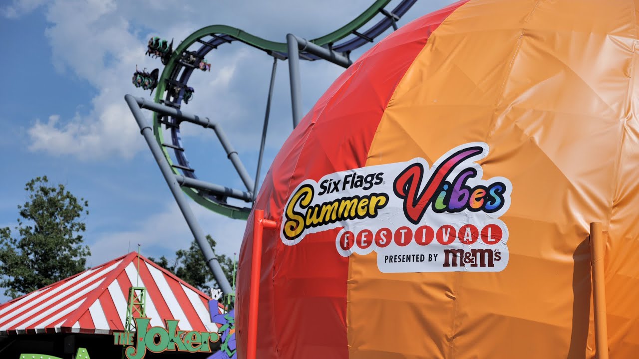 Six Flags Great Adventure 2022 | Summer Vibes Festival Opening Day!
