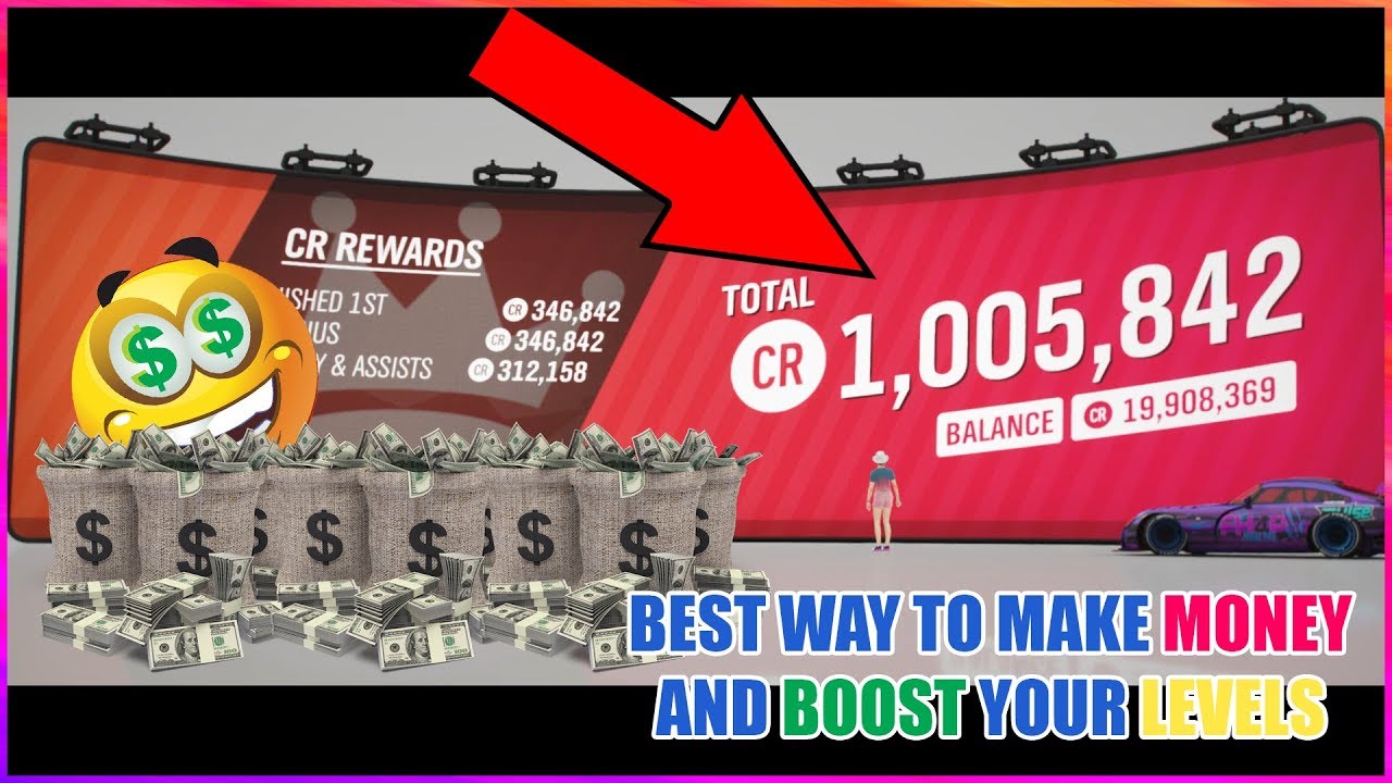 forza horizon 4 | best way to get money and xp boost