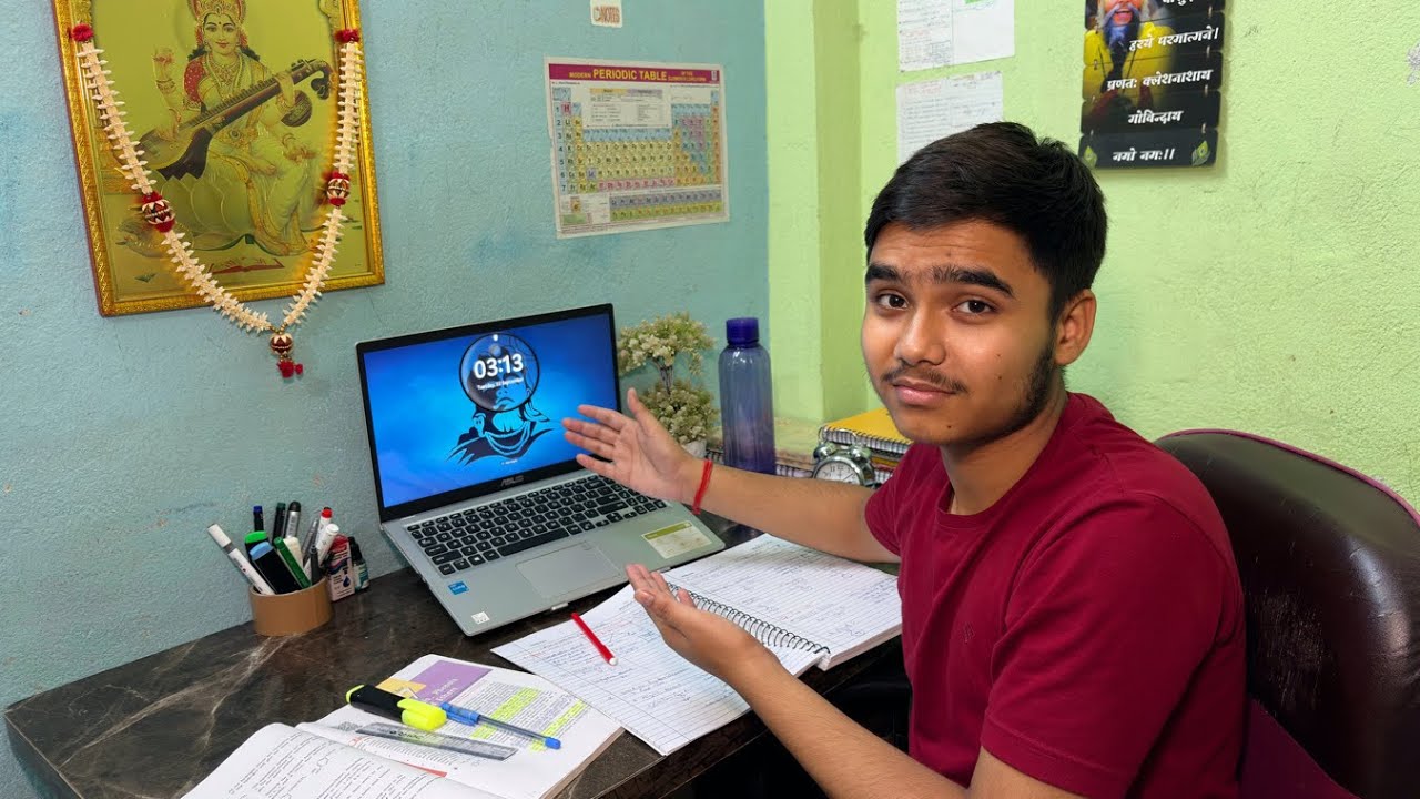 Aaj Puri Raat Padhai Karni Padi🥱 Class 12th Study Vlog| After Exam Vlog