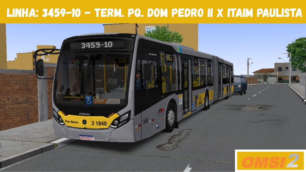 OMSI 2 | Caio Millennium IV - MB: O-500UA | Linha 3459-10