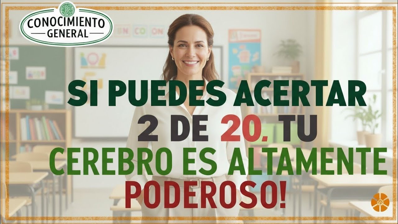 Solo el 1% Puede Responder Estas Preguntas de Español!  | 2026 MCQs de Conocimiento General”