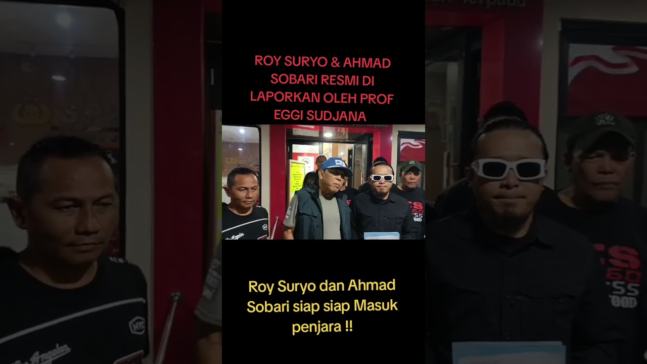 ROY SURYO DAN AHMAD SOBARI SIAP SIAP MENEKAM DI PENJARA 