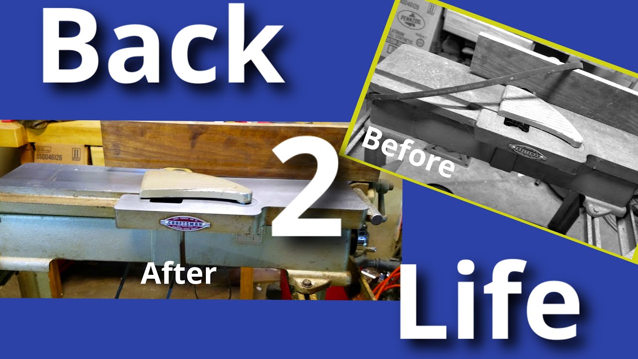 Antique Craftsman Jointer revival!