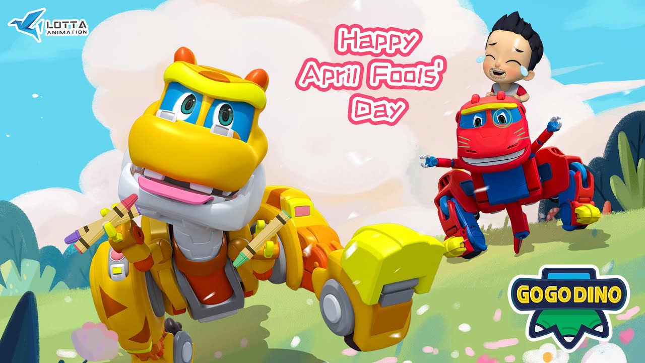 🤡幫幫龍“愚”你同樂🎉 | 愚人節整蠱特輯 | GoGoDino Best April Fool's Day Pranks | Funny Jokes | 儿童动画卡通 | 恐龙