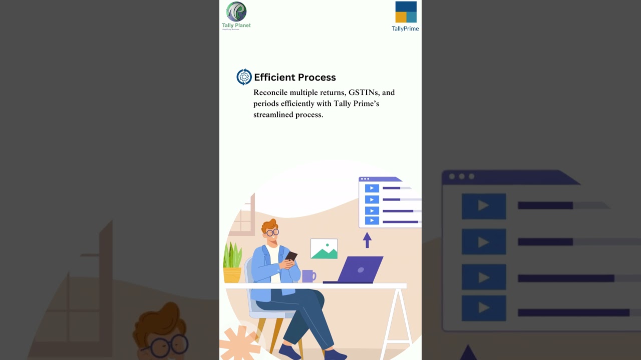 GST Reconciliation in just One-Click with Tally Prime 5.0