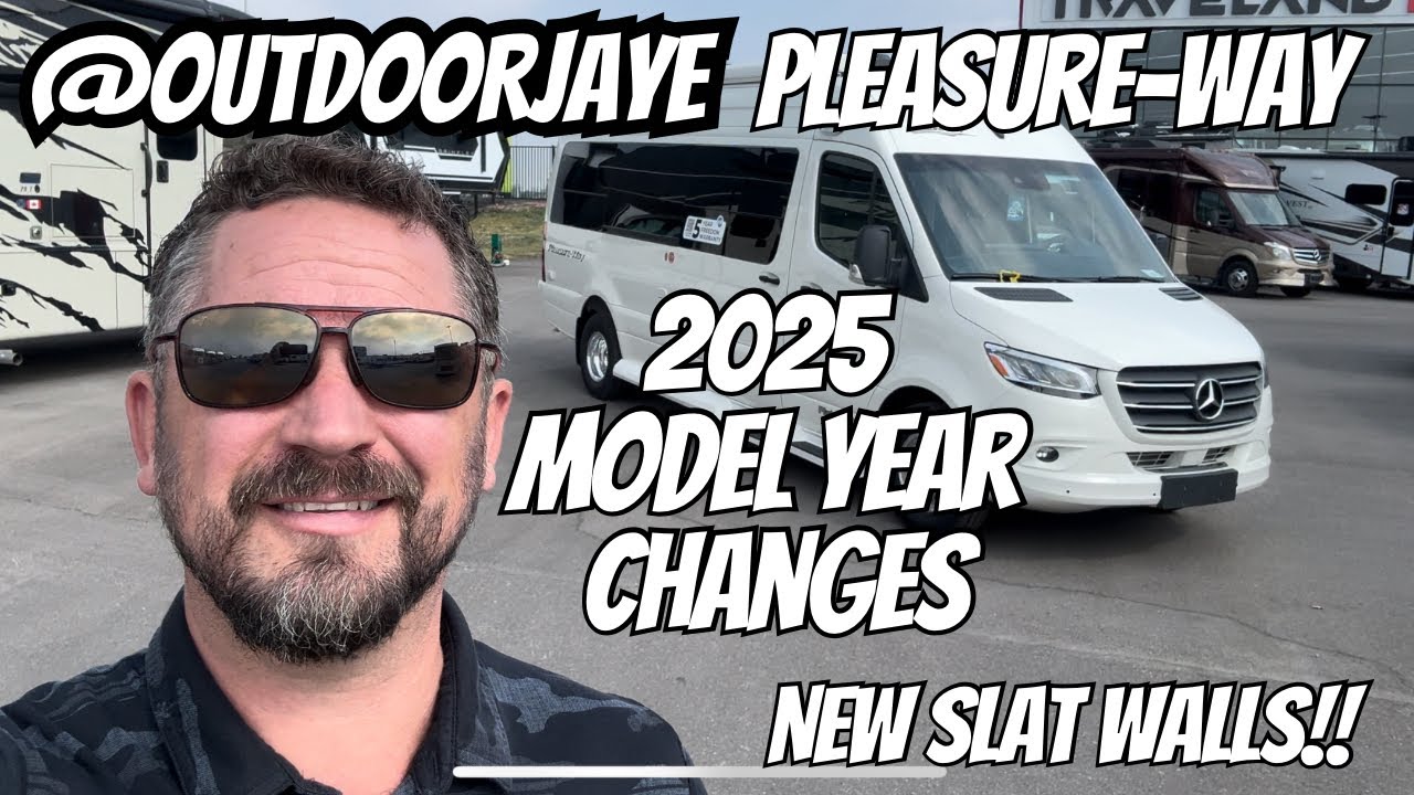2025 Pleasure-Way model year changes.