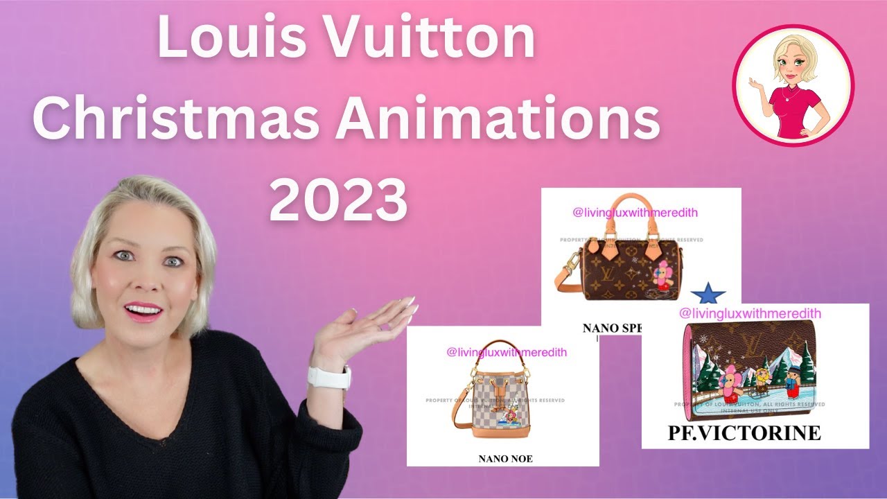 Louis Vuitton Christmas Animations 2023!