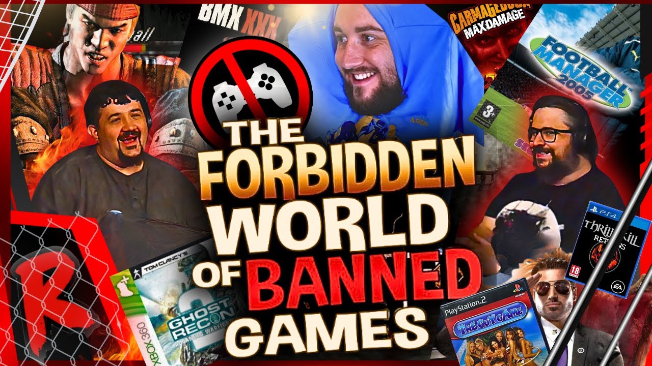 The Forbidden World of BANNED Games - Caddicarus | RENEGADES REACT