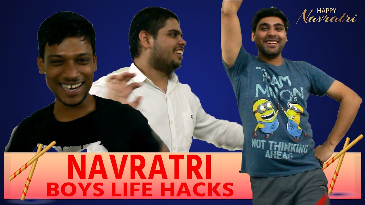 Boys During Navratri 🤘 | Navratri Special 🙏 | नवरात्रि | Nikhil Bachhas