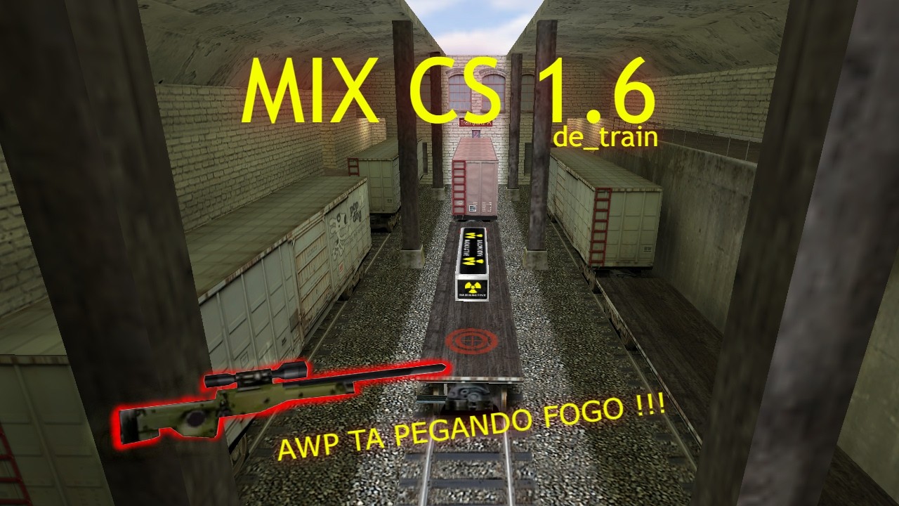 JOGANDO PUG-MIX NO CS 1.6 (de_train)
