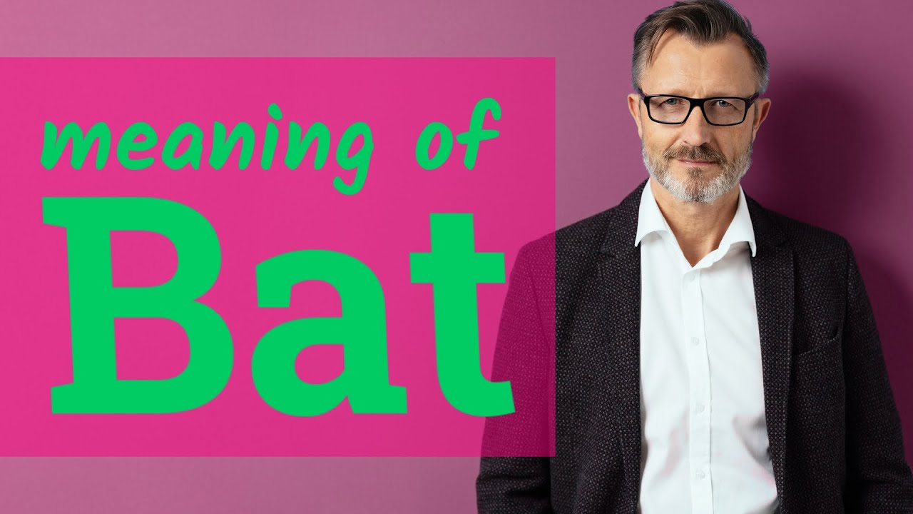 Bat | Meaning of bat