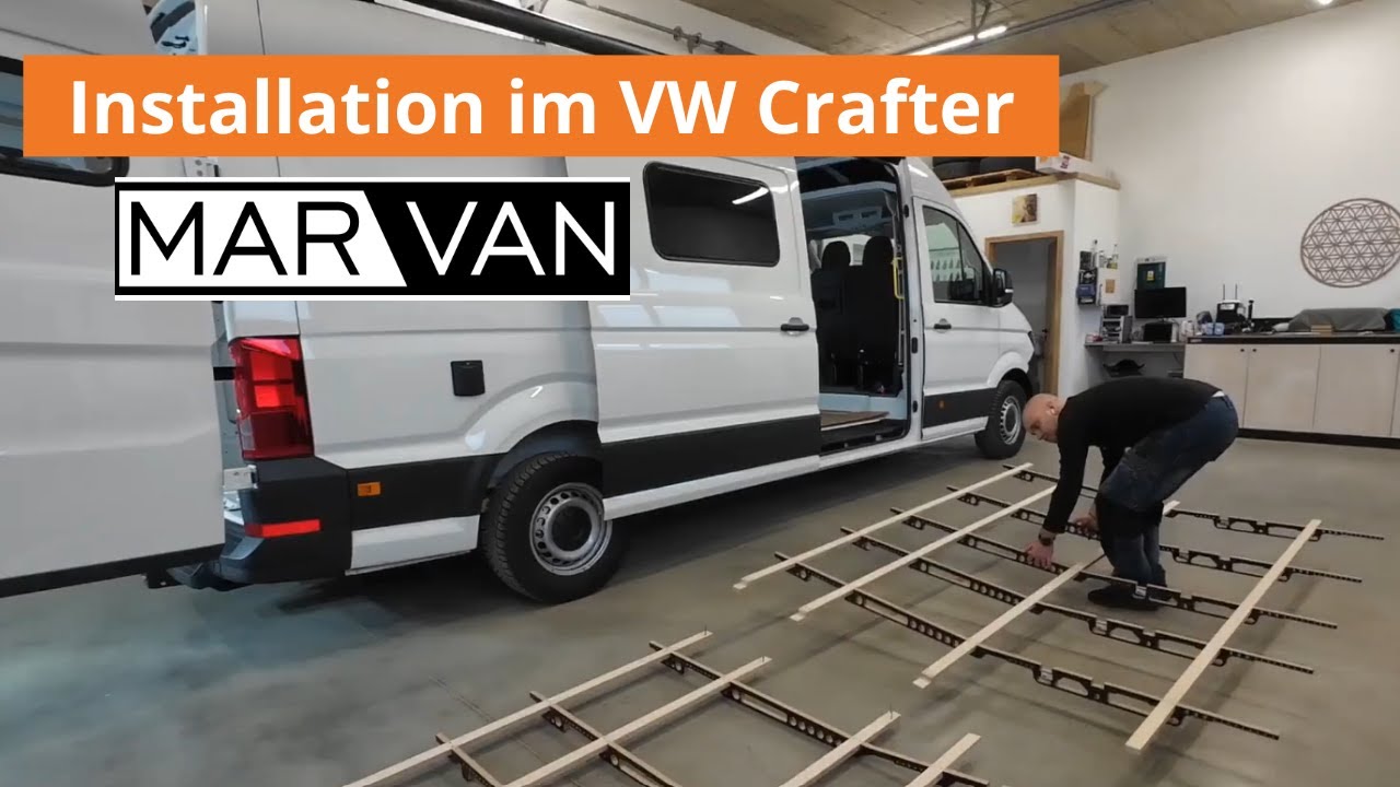 Installation des MAR-VAN-Systems im VW Crafter | NOMAD CAMPER