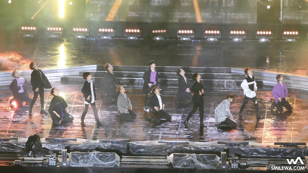 180512 세븐틴 (SEVENTEEN) 'Intro + 고맙다' 4K 직캠 / Fancam by -wA-