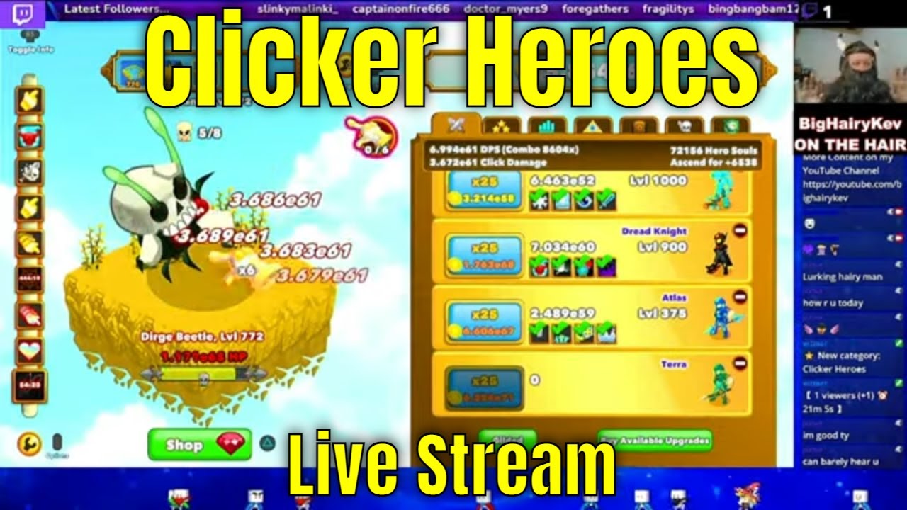 Clicker Heroes #408 - Live Stream