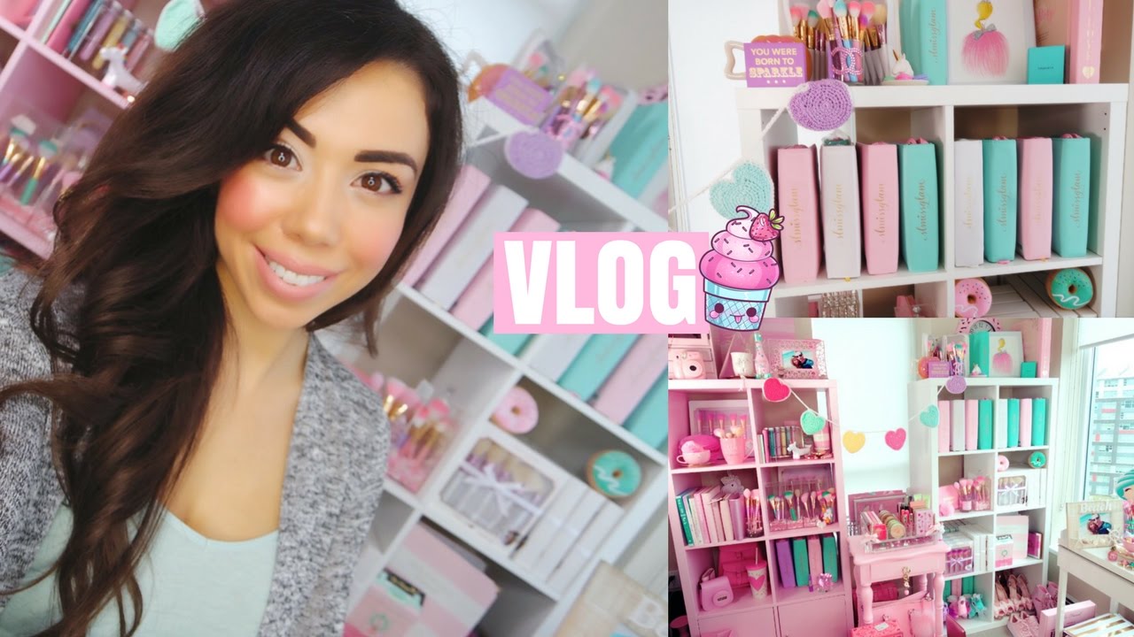 BEAUTY ROOM & MY HOME!👑💕VLOG -SLMissGlam👰🏻💕