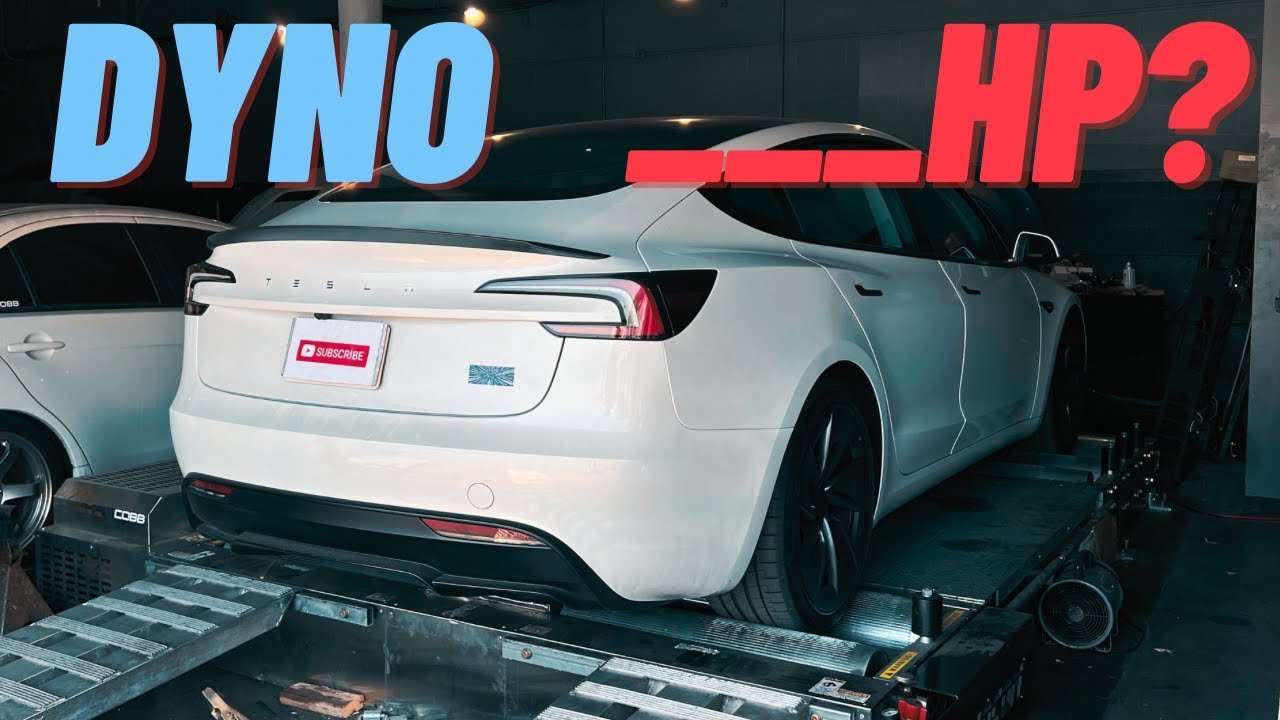 DYNO TEST: 2024 Model 3 Performance