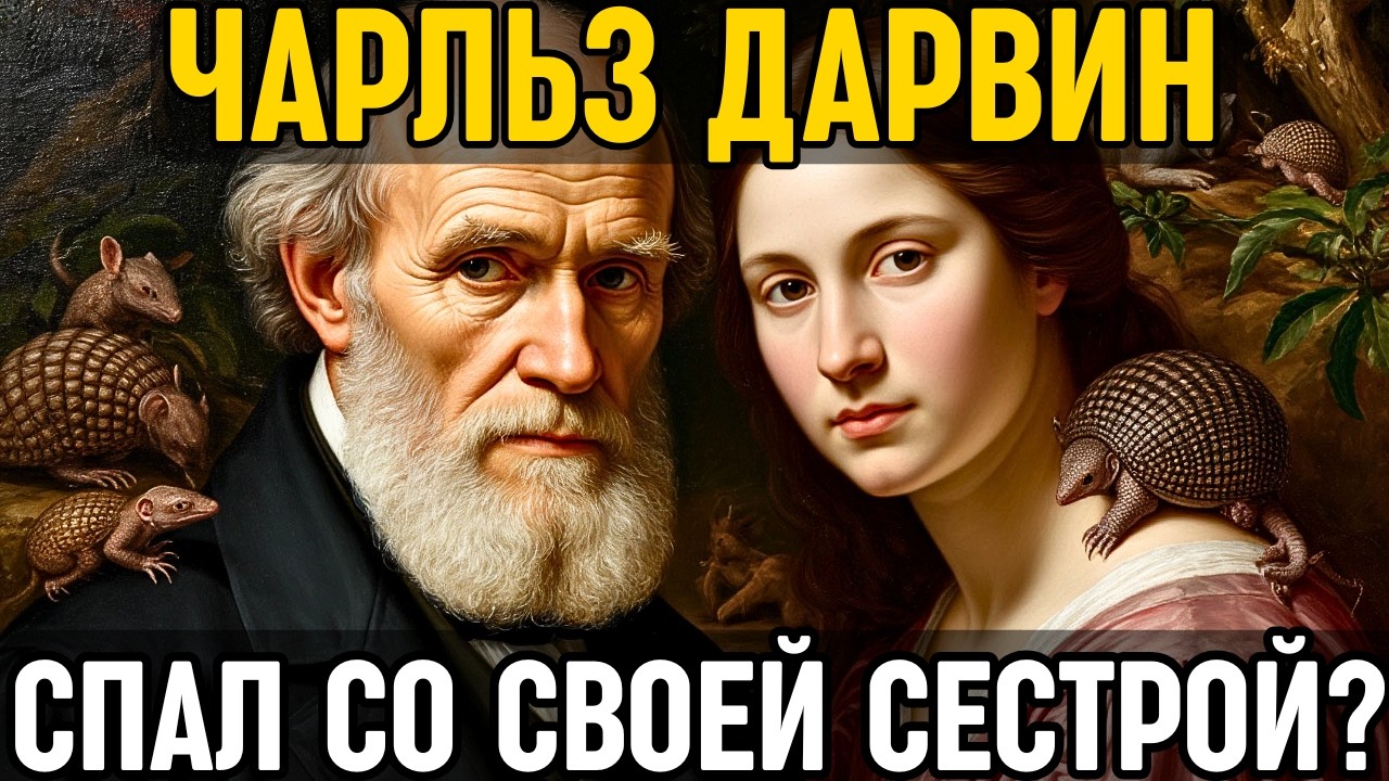 ДАРВИН: Как он ИЗМЕНИЛ мир, но спал со своей СЕСТРОЙ и ел РЕДЧАЙШИХ животных!