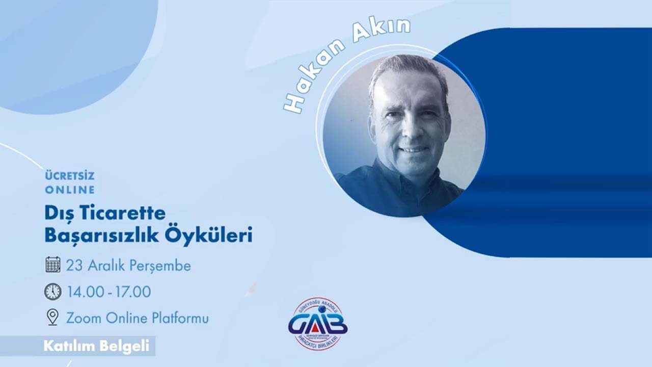 Dış Ticarette Başarısızlık Öyküleri-Hakan Akın