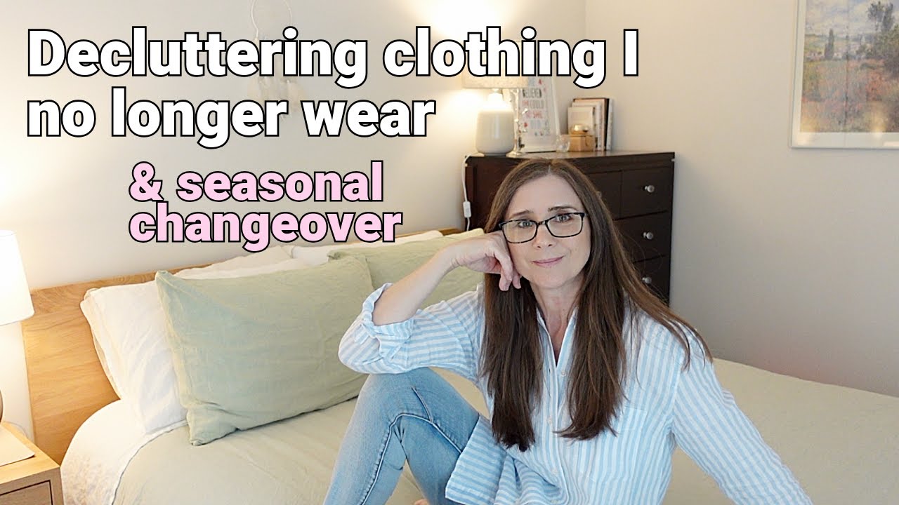 Clothing declutter & seasonal changeover