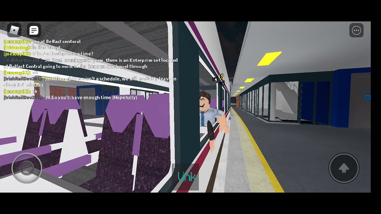 Admin and owner train fun in Ni Railways Roblox