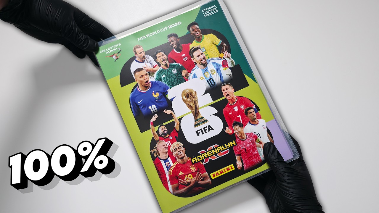 Panini Adrenalyn XL FIFA World Cup 2026 - 100% Collection