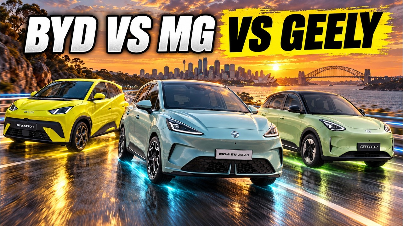 9078 BYD Dolphin против MG4 Urban против Geely EX2: какой электромобиль за $29 000 выгоднее купит...