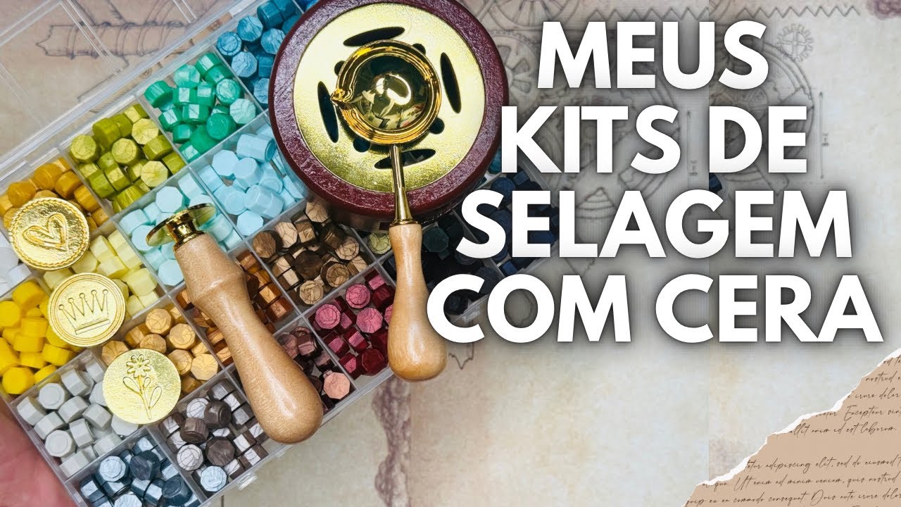 Meus 3 Kits de Selagem em Cera | Tour Completo
