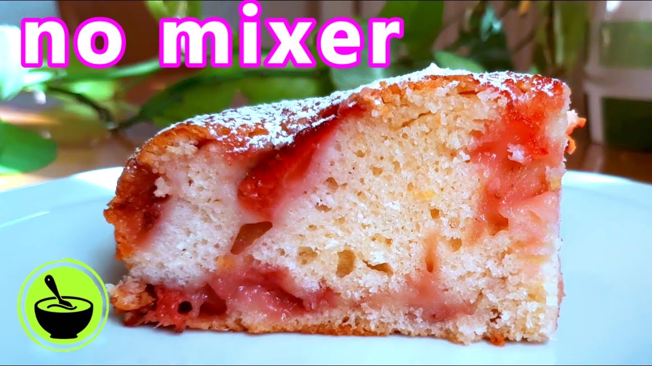 strawberry yogurt cake. we want to have all the time