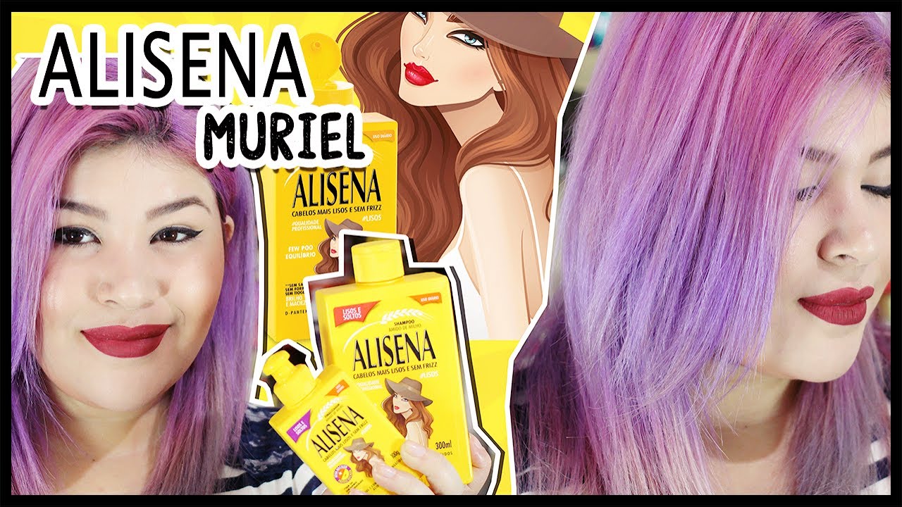 ALISENA MURIEL - ALISAMENTO NATURAL [Sem química, Low Poo]