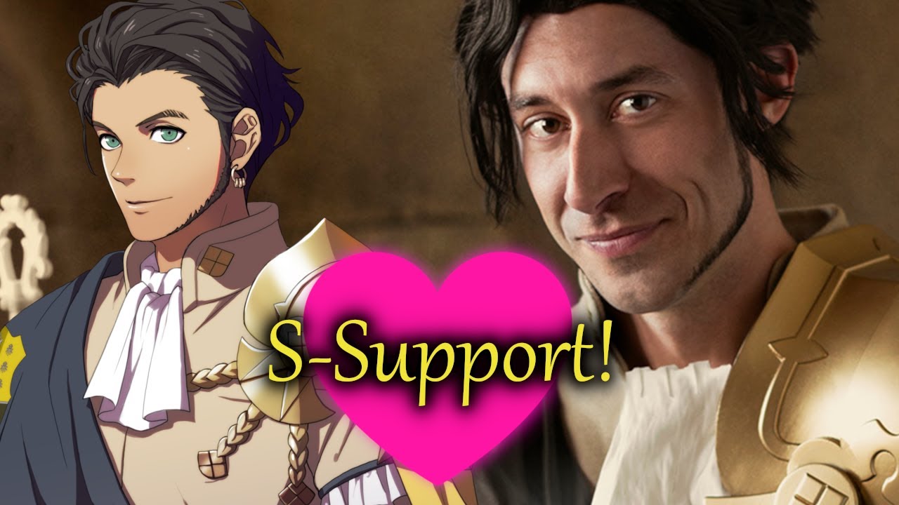 The voice of Claude, cosplaying as Claude, marries Claude | Fire Emblem: Three Houses