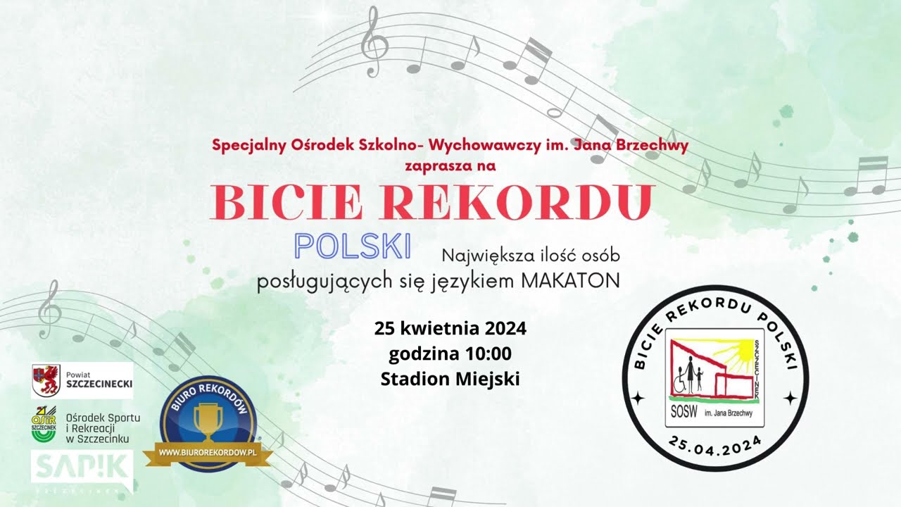 Hymn Naszej Szkoły z Gestami MAKATON - SOSW Szczecinek