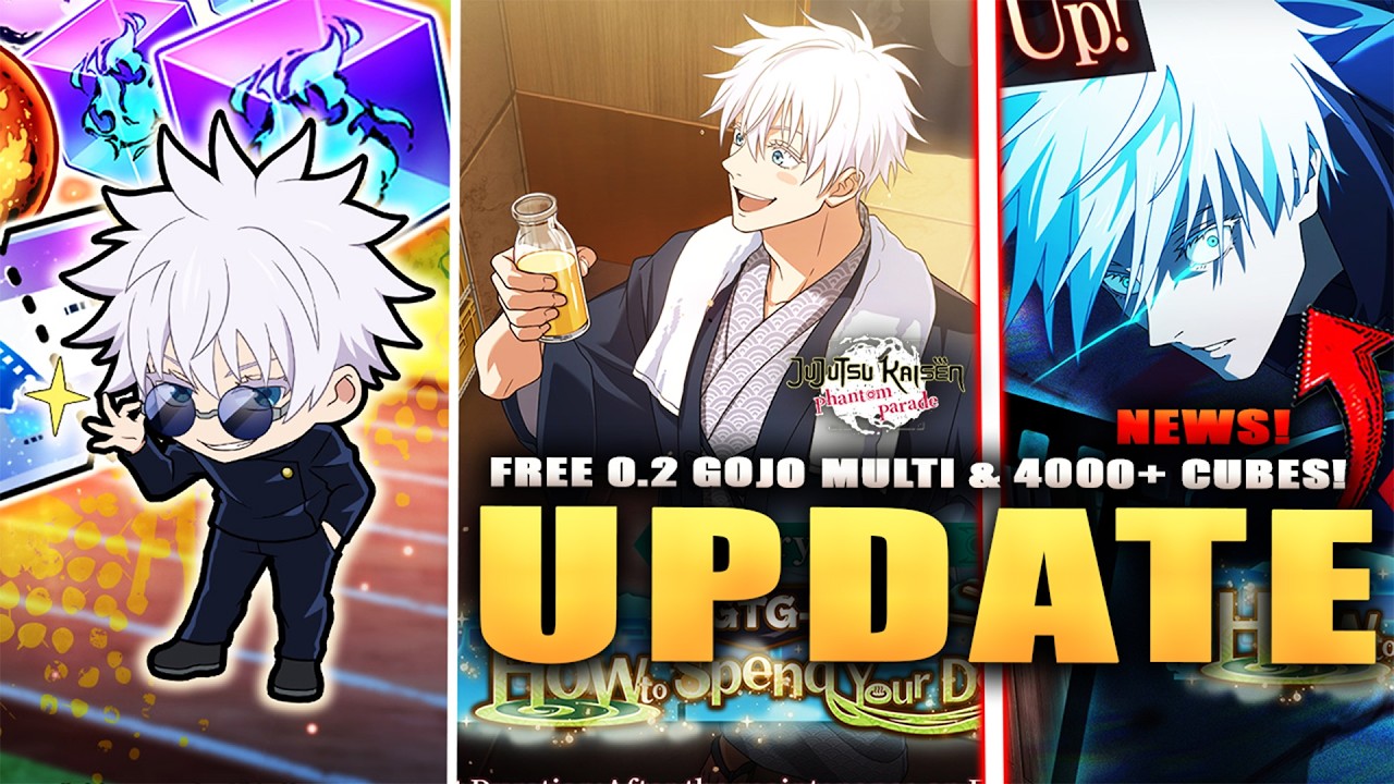 *GLOBAL* FREE 0.2 GOJO MULTI & 4000+ CUBES! NEW UPDATE! (JJK: Phantom Parade)