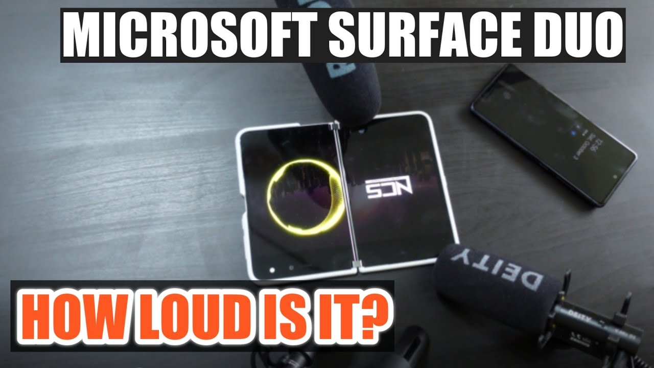 Microsoft Surface Duo Speaker Sound Quality and Notifications - How LOUD Is it?
