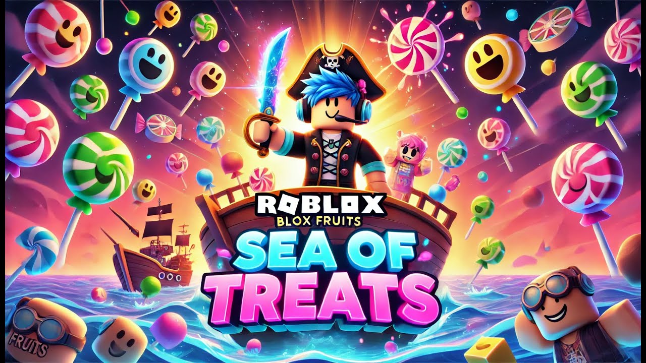 Roblox Blox Fruits - Sea of Treats! [GIFT event] [Presents event]