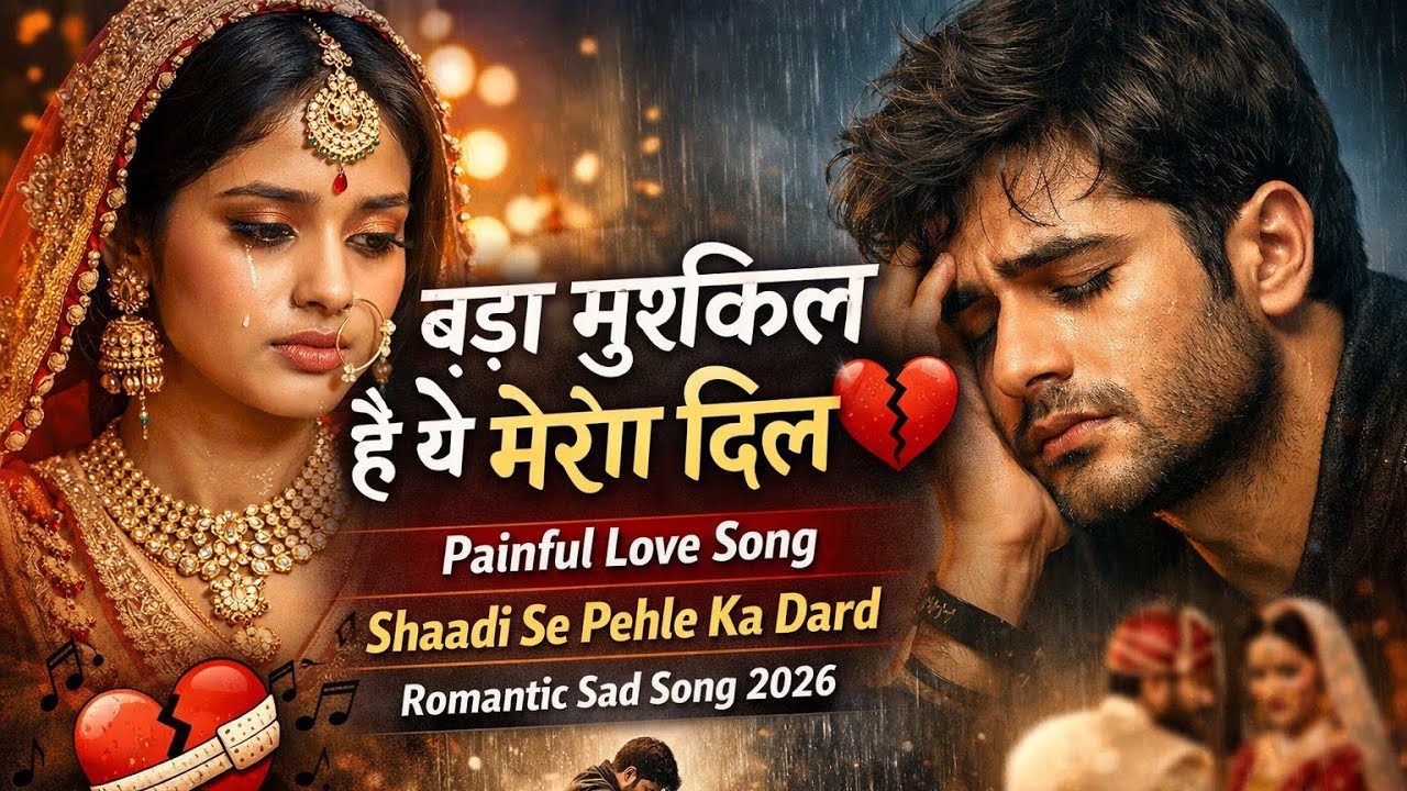 बड़ा मुश्किल है ये मेरा दिल 💔 | Painful Love Song | Shaadi Se Pehle Ka Dard | Romantic Sad Song 2026