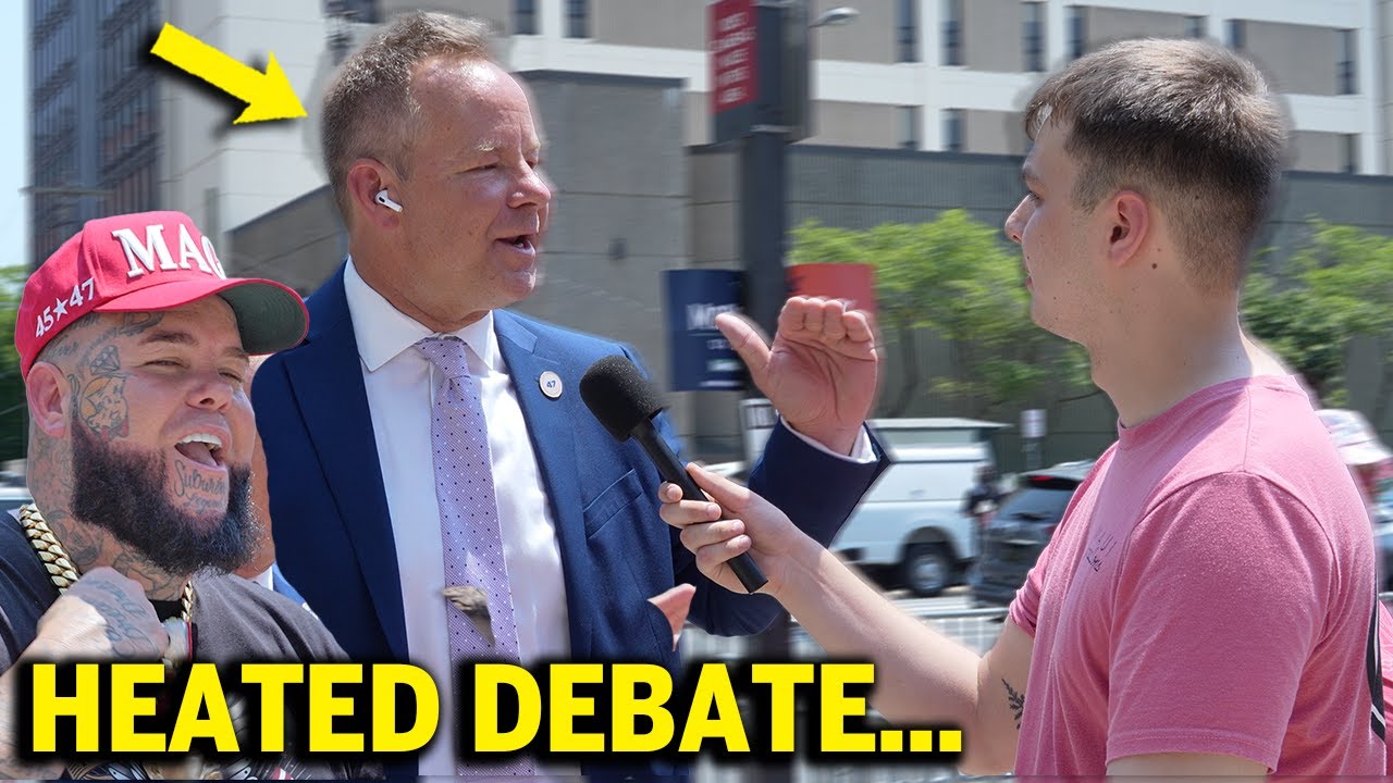 MAGA Celebrities ATTACK ME at Trump Rally