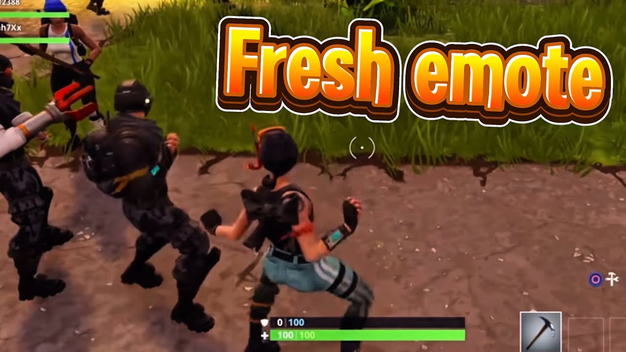 Fortnite FRESH Emote (super RARE)
